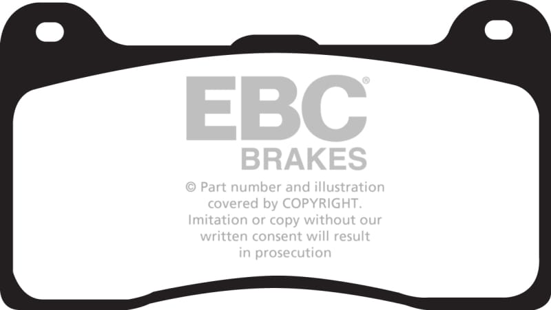 EBC — Greenstuff 2000 series is a high friction pad designed to improve stopping power
EBC GREENSTUFF PADS