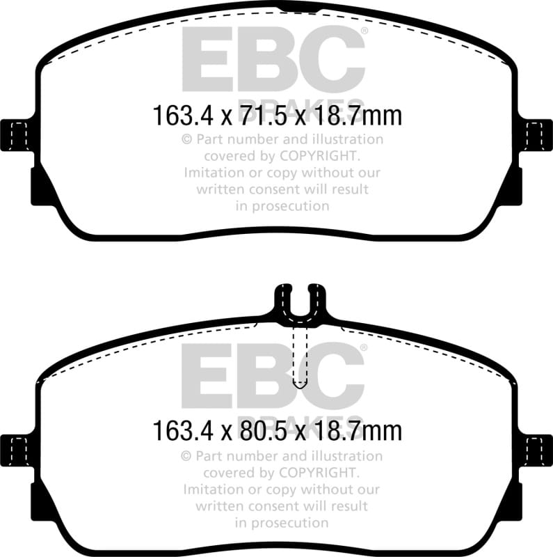 EBC — Yellowstuff Street And Track Brake Pads