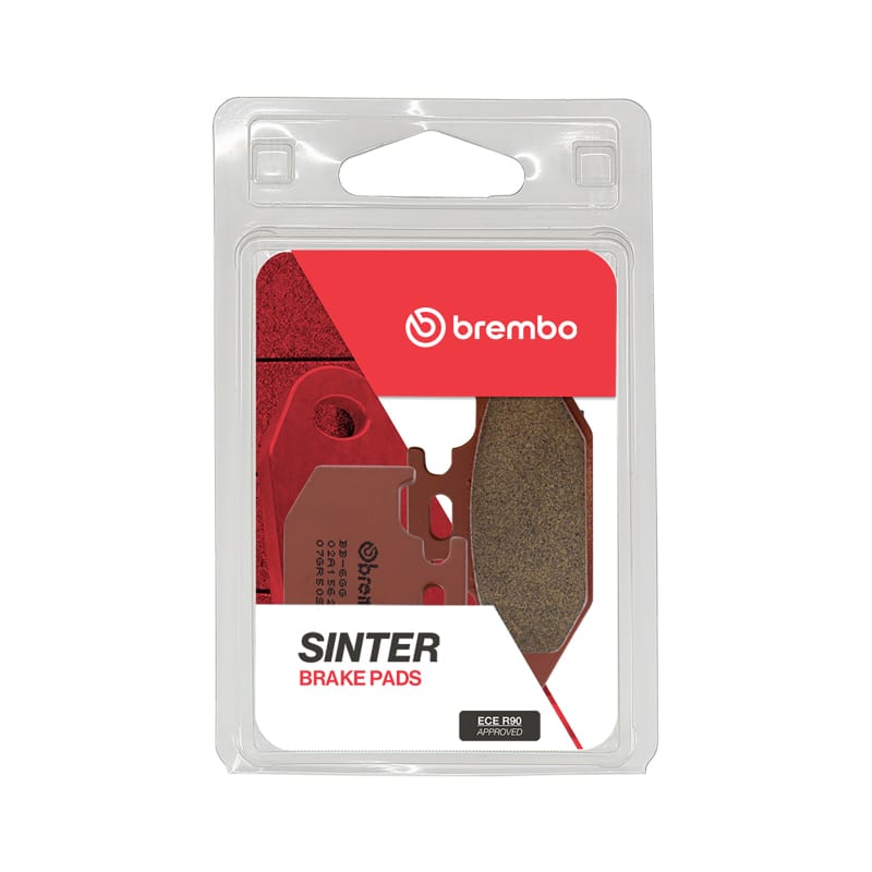 Brembo OE Powersports — Brembo OE 06-06 Bombardier DS Right 250cc Sinter Brake Pad - Front