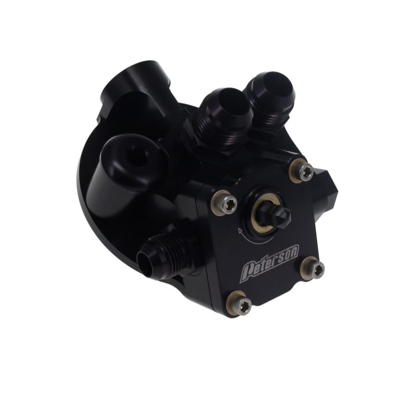Peterson Fluid Systems — Peterson Fluid Systems Primer Filter Mount -12AN 1 1/2-16
REMOTE PRIMER MOUNT