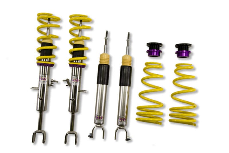 KW — Height adjustable stainless steel coilovers with adjustable rebound damping
KW COILOVER KIT V2 - 15285002