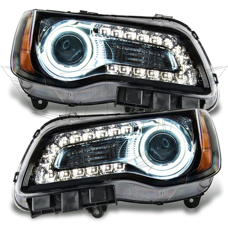 ORACLE Lighting — Oracle 11-14 Chrysler 300C SMD HL - Black - NON HID - Red