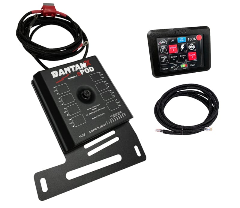 SPOD — Spod 07-18 Jeep Wrangler JK BantamX Touchscreen
