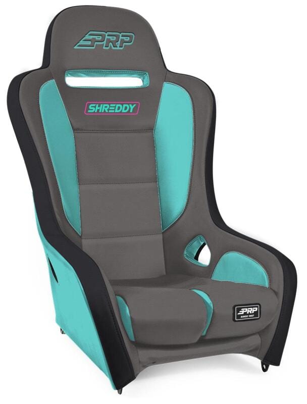 PRP Seats — PRP Shreddy Podium Suspension Seat - Grey/Teal