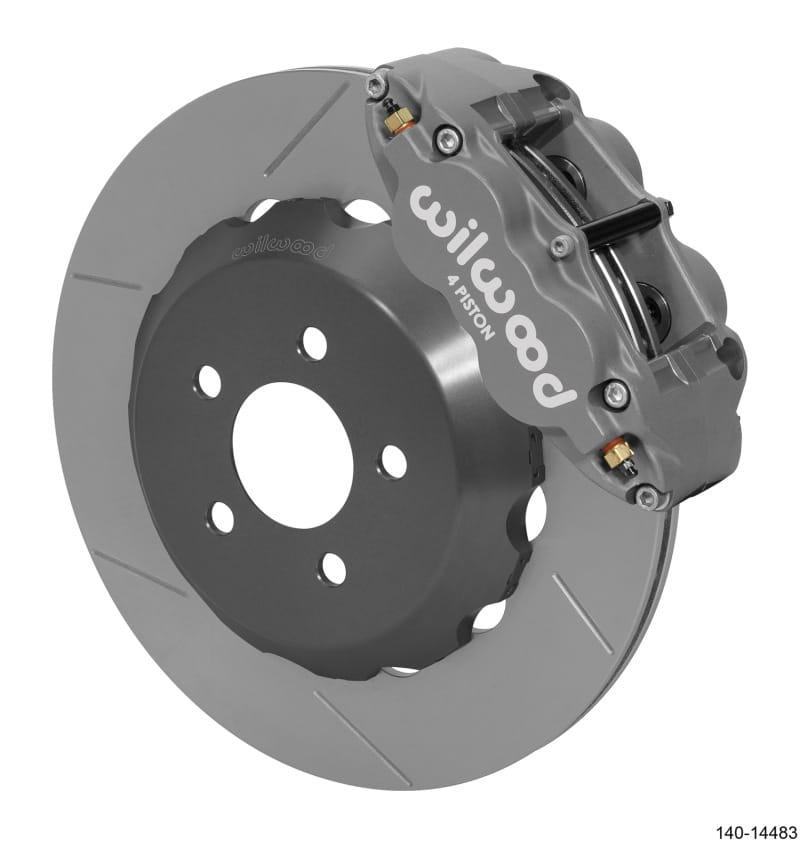 Wilwood — KIT,REAR,FSL4R/ST,MUSTANG,2015-UP DYNAMIC,14.00 ROTOR,ANO