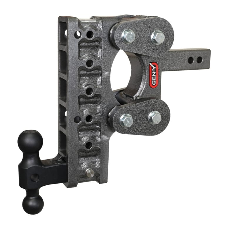 GEN-Y Hitch — Gen-Y The Boss Torsion-Flex 3in Shank 12in Drop 2.4K TW 21K Hitch w/GH-061 Dual-Ball
Drop Hitch