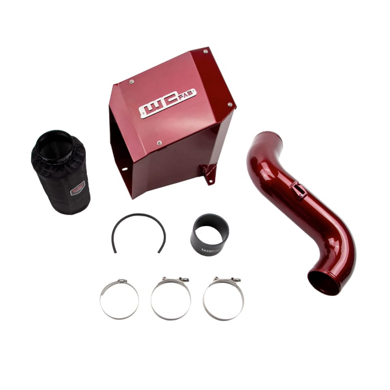Wehrli — Intake Kit, 4in., for 2007.5-2010 Duramax LMM, WCFab Red