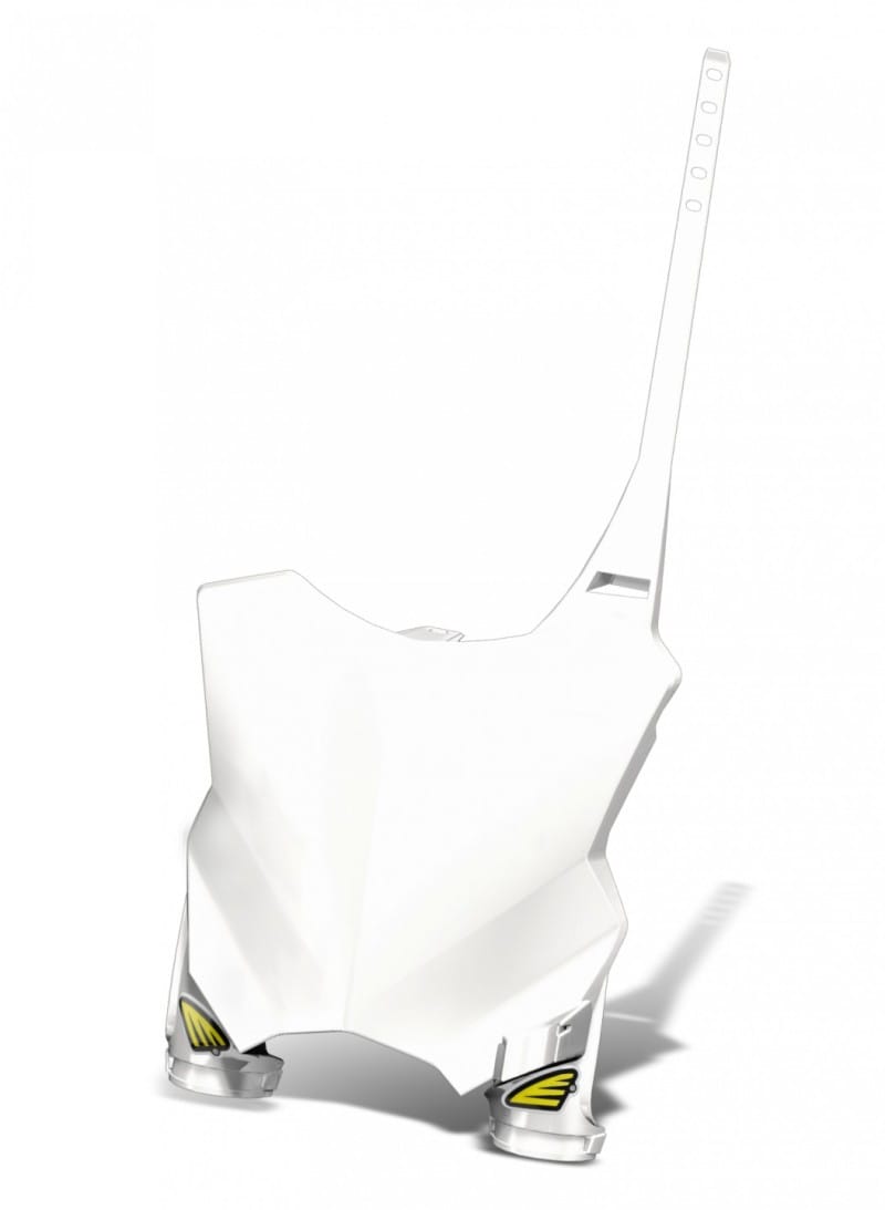 Cycra — Cycra 21-23 Kawasaki KX450X Stadium Number Plate - White