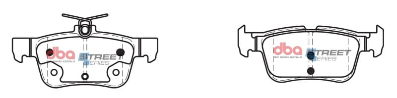 DBA — DBA 17-19 Ford Escape AWD Street Series Front Brake Pads
Brake Pad