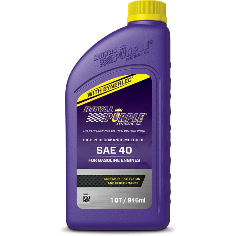 Royal Purple — Royal Purple SAE 40 High Performance Synthetic Motor Oil