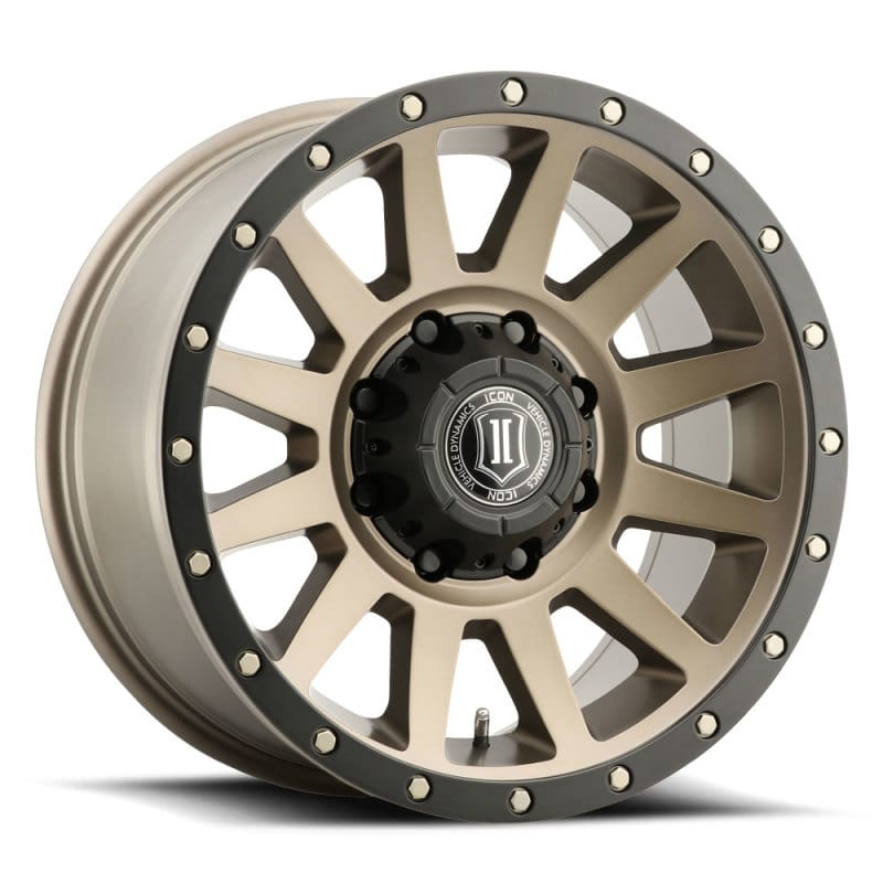 ICON — ICON ALLOYS COMPRESSION HD BRONZE  - 18 X 9 / 8 X 170 / 6 MM / 5.25" BS
ICON ALLOYS COMPRESSION HD BRONZE - 18 X 9 / 8 X 170 / 6 MM / 5.25" BS