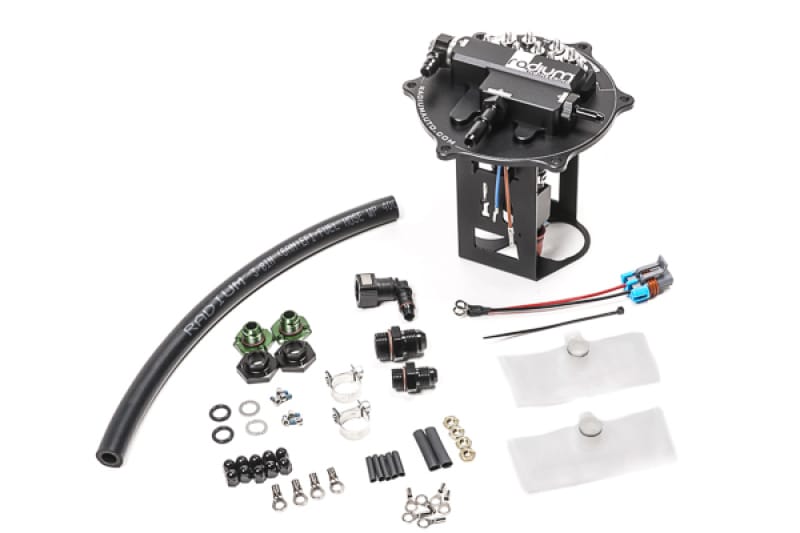 Radium Engineering — FUEL HANGER, EVO 7-8-9, PUMPS NOT INCLUDED, WALBRO F90000267/274/285