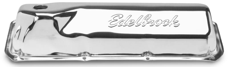 Edelbrock — Edelbrock Valve Cover Signature Series Ford 351M-400-351C CI V8 Chrome
CHROME/PRO-FLO