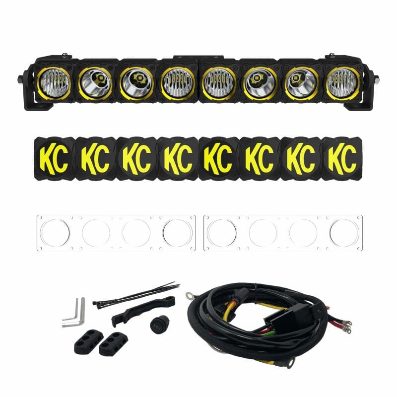 KC HiLiTES — FLEX ERA LED Light Bar 20 Inch Master Kit