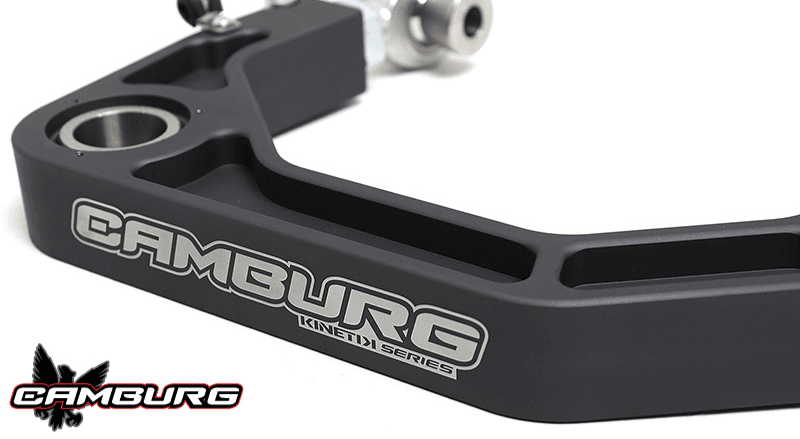 Camburg — KINETIK V2 Performance Billet Uniball Upper Arms - Grey