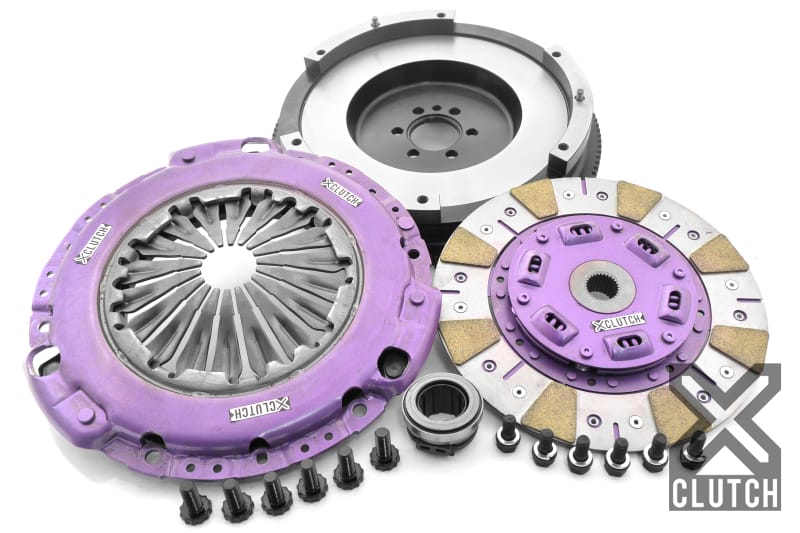 XCLUTCH — Clutch Kit Inc Chromoly Flywheel; Stage 2 Cushioned Ceramic Clutch Disc