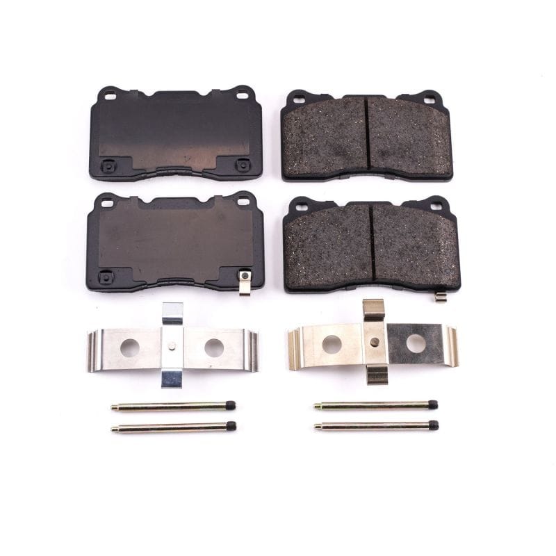PowerStop — PowerStop - Z17 Low-Dust Ceramic Brake Pads with Hardware