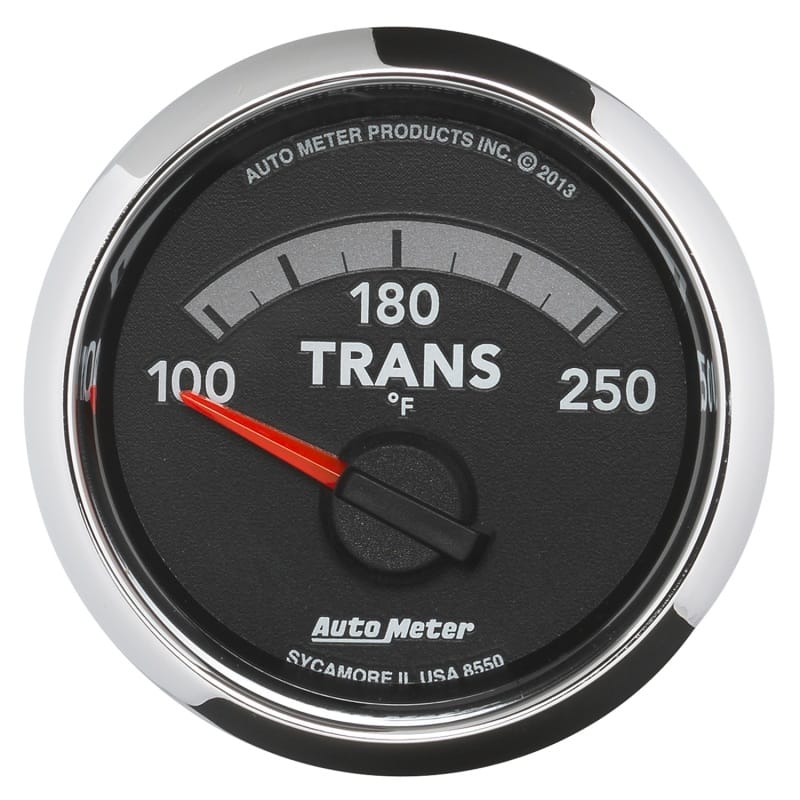 AutoMeter — GAUGE,TRANS. TEMP,2 1/16",100-250 Degrees F,ELECTRIC,RAM GEN 4 FACTORY MATCH