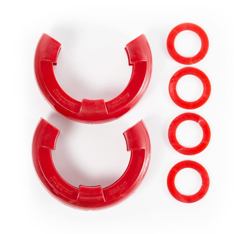 Rugged Ridge — TOW HOOKS AND D-RINGS-OMIX
D-Ring Isolator Kit