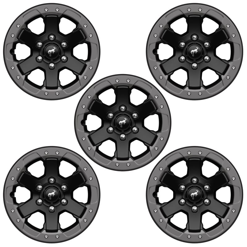 Ford Racing — 2021-2024 Bronco 17" X 8" Beadlock Capable Wheel Kit-Badlands
Bead Lock Capable Wheel Kit