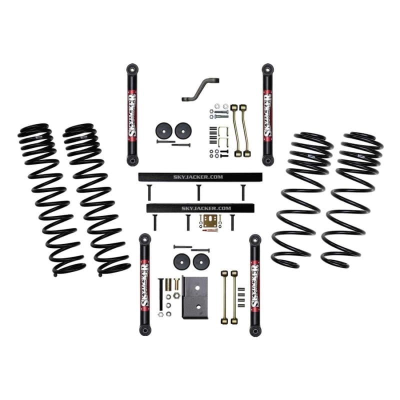 Skyjacker — 4 in. Component Box With Dual Rate Long Travel Coil Springs.