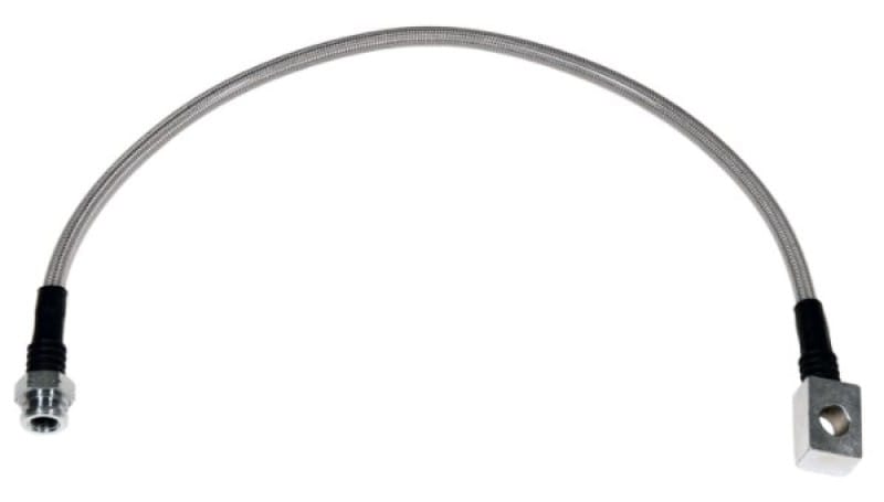 Wilwood — FLEXLINE,18.75in. OAL,-3 HOSE,12 DEG BLOCK,M10x1 BF,DOT