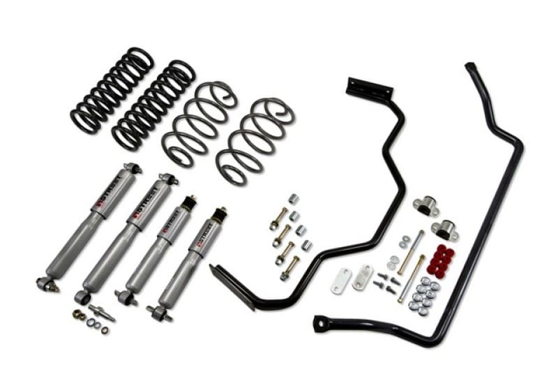 Belltech — Complete Kit Inc Front and Rear Springs, Street Performance Shocks & Sway bars
MUSCLE CAR PERFORMANCE KIT - 1718
