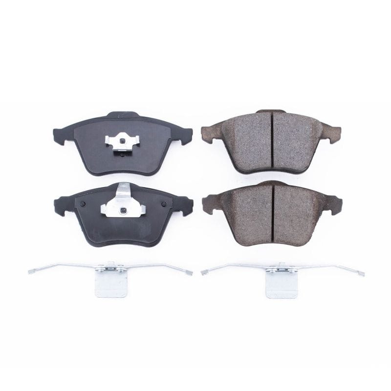 PowerStop — PowerStop - Z17 Low-Dust Ceramic Brake Pads with Hardware