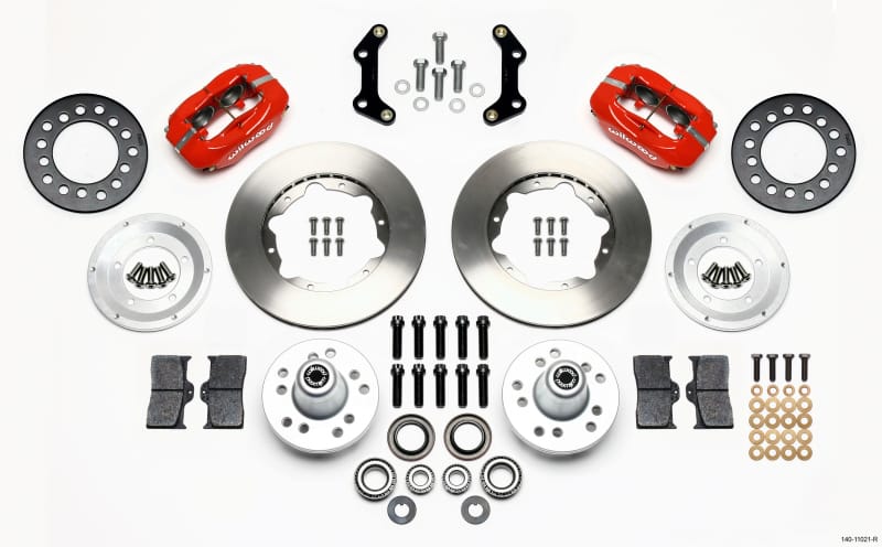 Wilwood — KIT,FRONT,B&E BODY,70-72,DISC,FDLI,11.00 RED