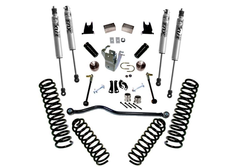 Superlift — 4" Lift Kit - 07-18 Wrangler JK - 2-door - w/ FOX Shocks
4in. Lift Kit-07-18 Wrangler JK-2-door-w/FOX Shocks