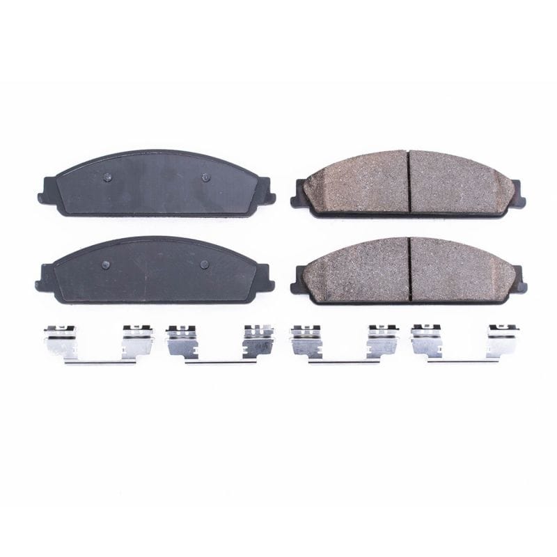 PowerStop — PowerStop - Z17 Low-Dust Ceramic Brake Pads with Hardware