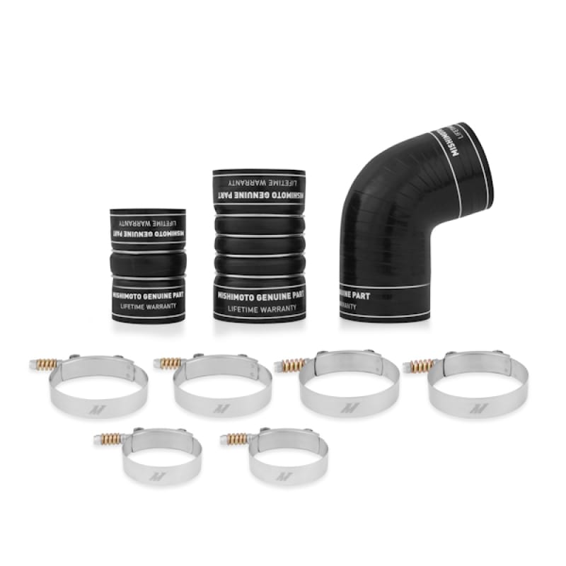 Mishimoto — Factory-Fit Boot Kit, Black, fits Chevrolet/GMC 6.6L Duramax 2006-2010
Chevrolet/GMC 6.6L Duramax Factory-Fit Boot Kit