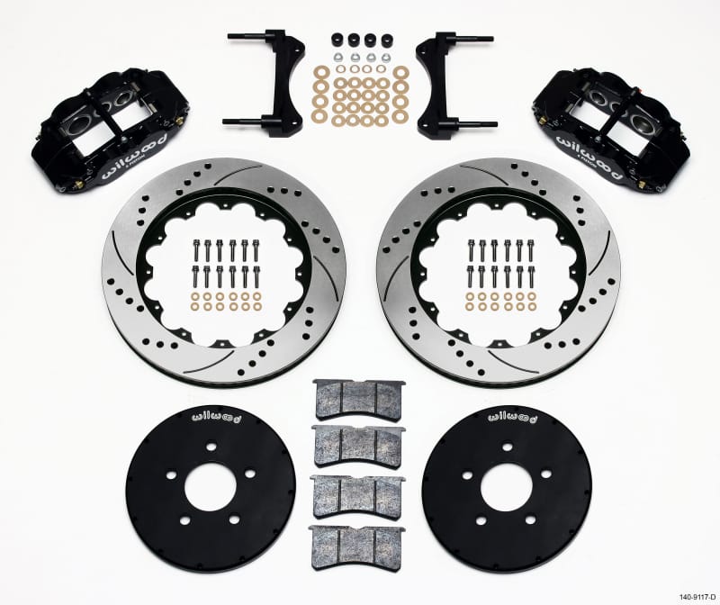 Wilwood — KIT,FRONT,5 LUG,MUSTANG,94-04,FNSL6R 14.00,DRILLED