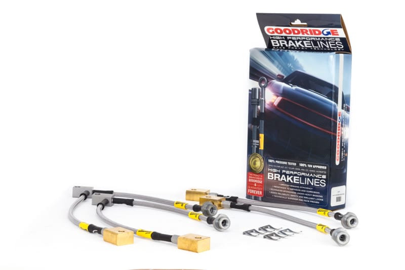 Goodridge — G-STOP SS Braided Brake Line Kit