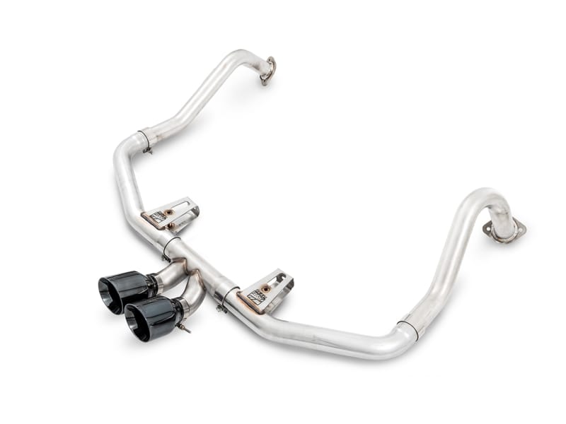 AWE Tuning — AWE Track Edition for Porsche 718 Boxster / Cayman - Diamond Black Tips