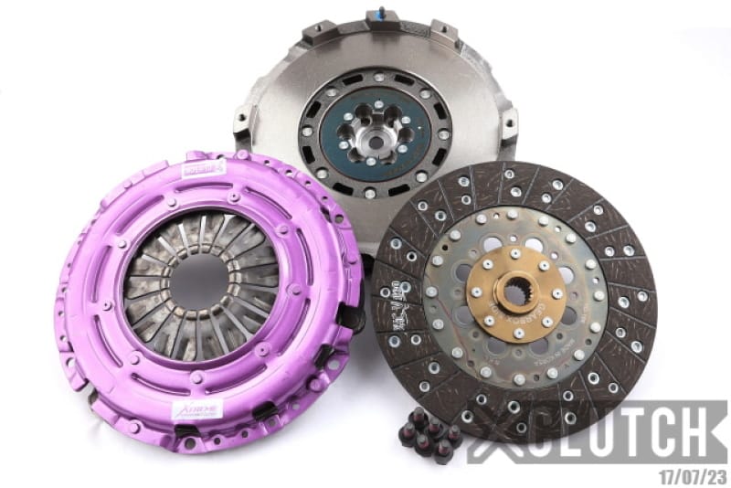 XCLUTCH — Clutch Kit Inc Dual Mass Flywheel; Stage 1  Single Solid Organic Clutch Disc