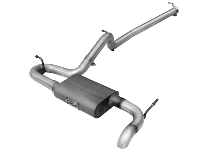 aFe — Scorpion 2-1/2 IN Aluminized Steel Cat-Back Hi-Tuck Exhaust System