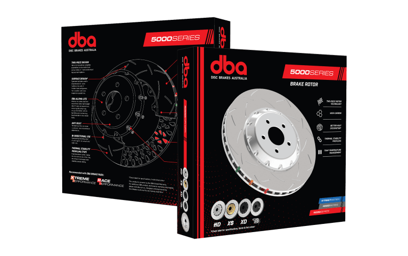 DBA — Front 5000 Series T3 Brake Rotor
