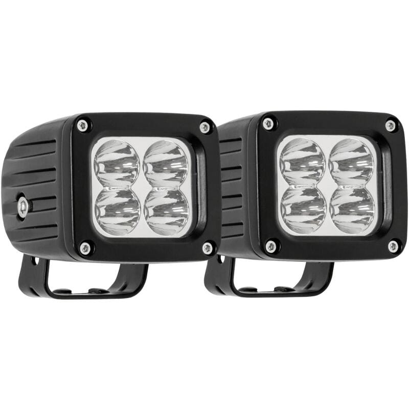 Westin — Westin Quadrant LED Auxiliary Light 3 inch x 2.5 inch Flood w/5W Cree (Set of 2) - Black
Offroad/Racing Lamp