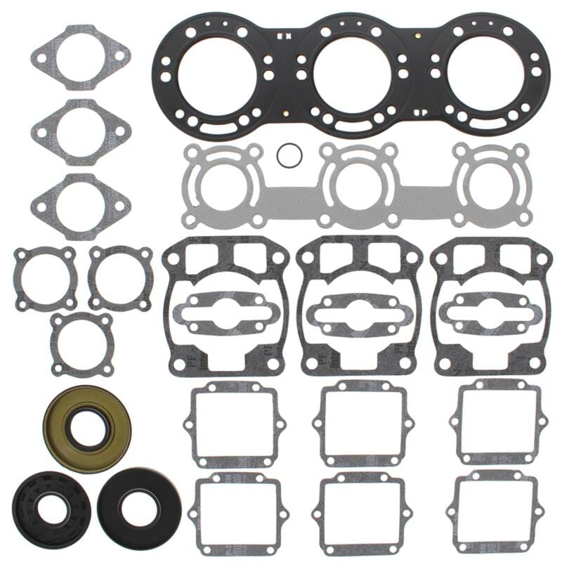 Vertex Pistons — Vertex Gaskets 97-00 Polaris SLX Pro 785 Complete Gasket Kit w/ Oil Seals
