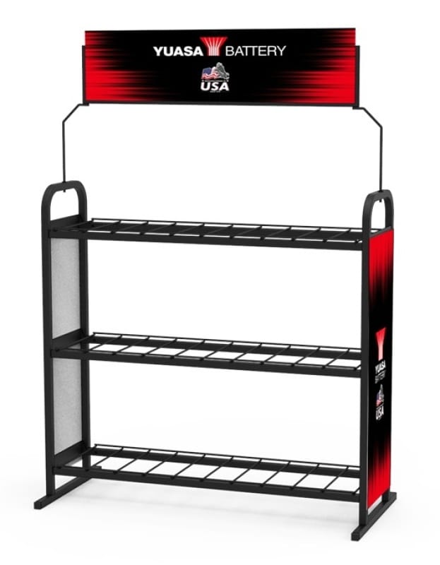 Yuasa Battery — Yuasa Small Battery Rack (Holds 8-12 Batteries)