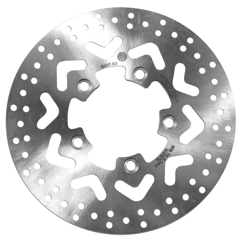 Brembo OE Powersports — Brembo OE 08-17 Kymco Agility (4T) R16 50CC/05-15 People S 125CC 260x4mm Brake Disc - Front Fixed