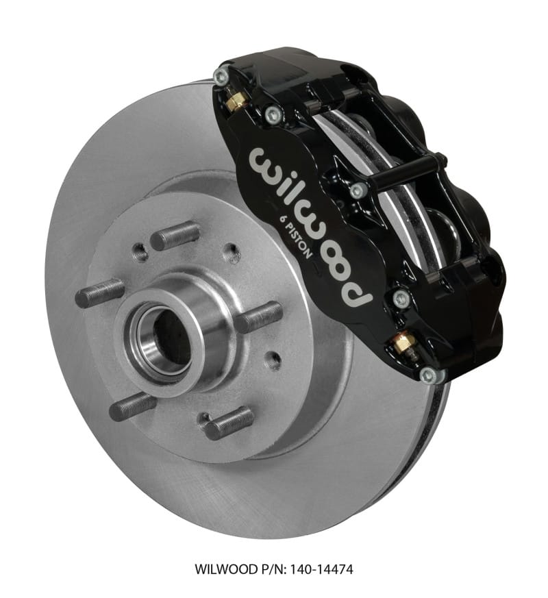 Wilwood — KIT,FRONT,64-70 GM C10 TRUCK,FNSL6R 11.86 ROTOR,BLACK