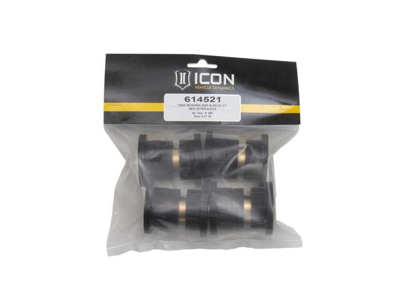 ICON — 78500 BUSHING AND SLEEVE KIT MFG AFTER 8/2015