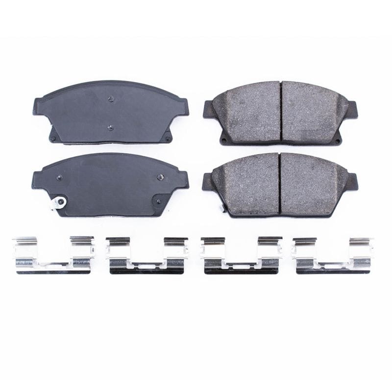 PowerStop — PowerStop - Z17 Low-Dust Ceramic Brake Pads with Hardware