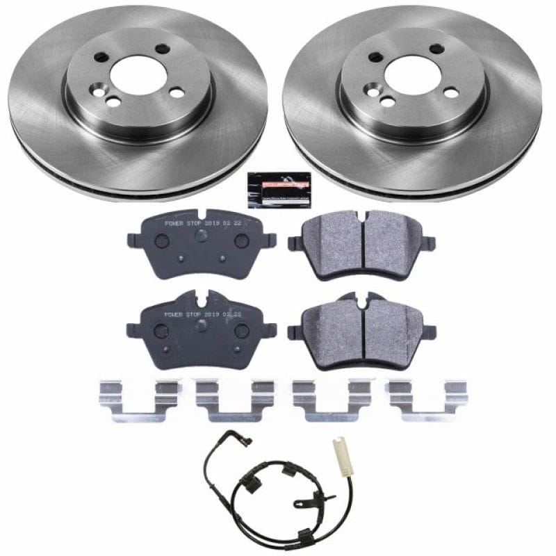 PowerStop — Track Day Spec High-Performance Brake Pad and Rotor Kit