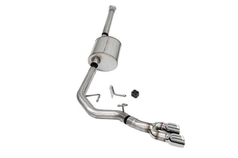 CORSA Performance — 3.0in. Front of Tire Exit Catback Exhaust System with Twin 3.5in. Pro Series® Ti
3.0in. Front of Tire Exit Catback Exhaust System with Twin 3.5in. Tips