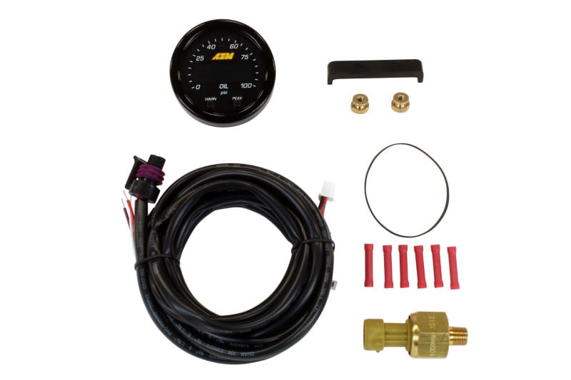 AEM — AEM X-Series Fluid Pressure Gauge Kit