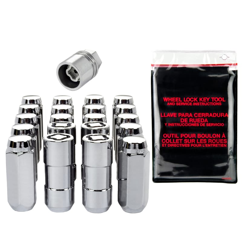 McGard — Cone Seat Exposed Style Wheel Installation Kit-Chrome