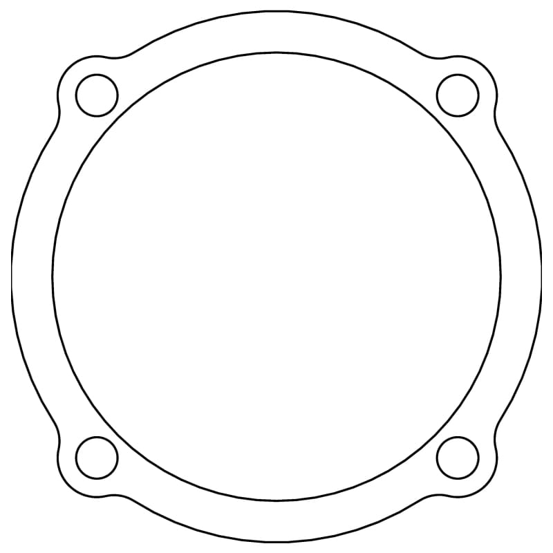 Cometic Gasket — Cometic Chrysler B/RB - Gen-2 Hemi V8 Water Pump Housing Gasket .031in Fiber - 10 Pack
Water Pump Gasket